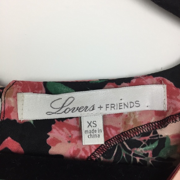 Revolve Lovers + Friends Floral Rose Long Sleeve - Picture 2 of 8
